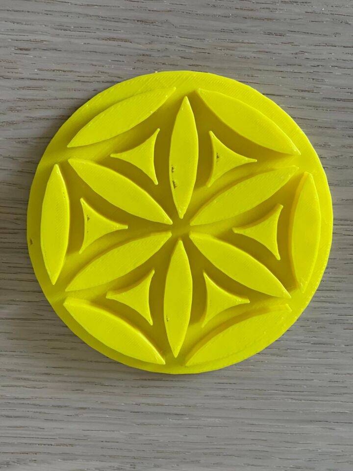 Rattan Örme Kalıbı, Şablon, Pattern, Template Model No -5-