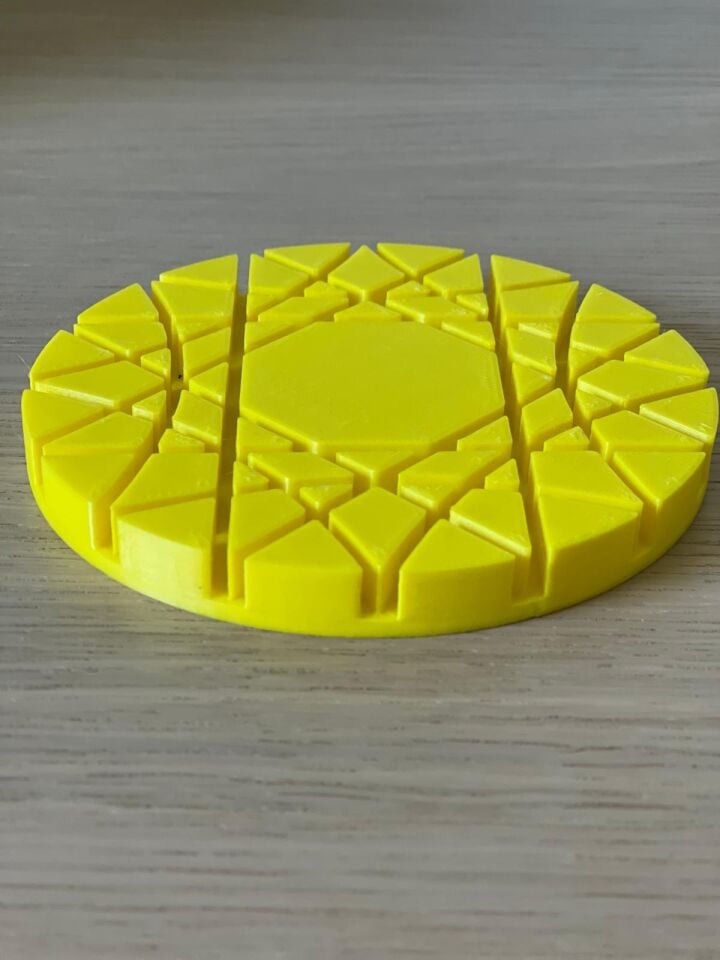 Rattan Örme Kalıbı, Şablon, Pattern, Template Model No -7-