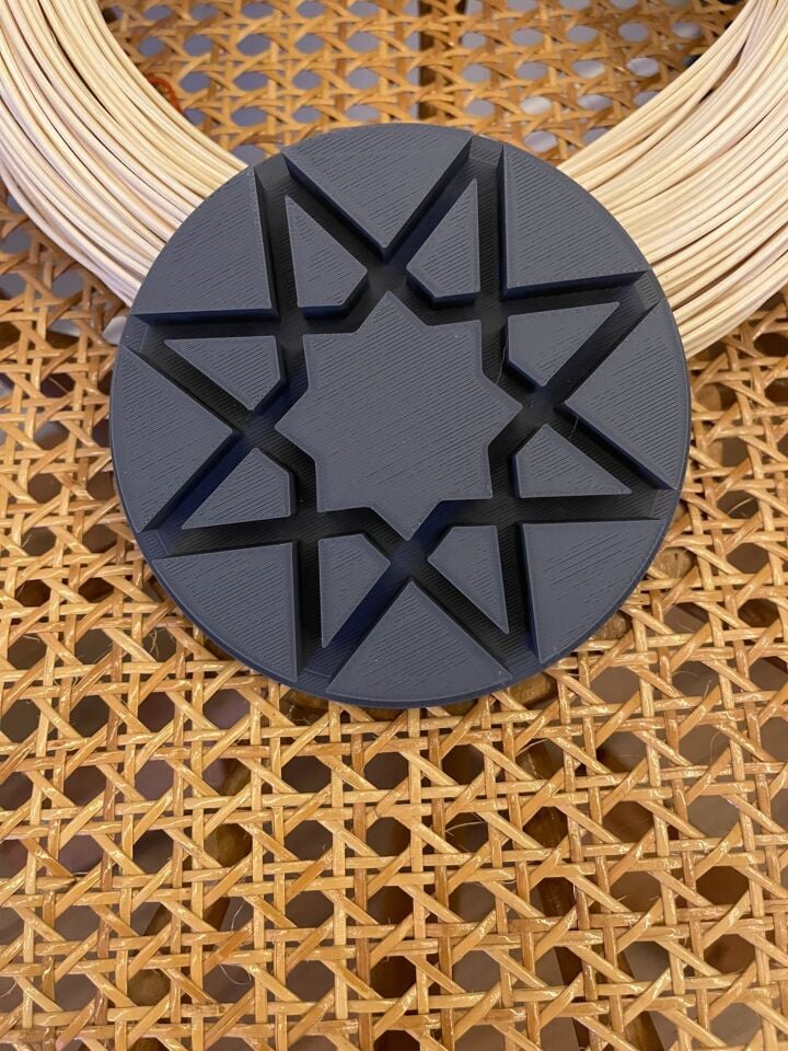 Rattan Örme Kalıbı, Şablon, Pattern, Template Model No -16-