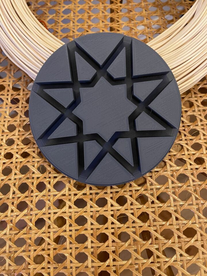 Rattan Örme Kalıbı, Şablon, Pattern, Template Model No -16-