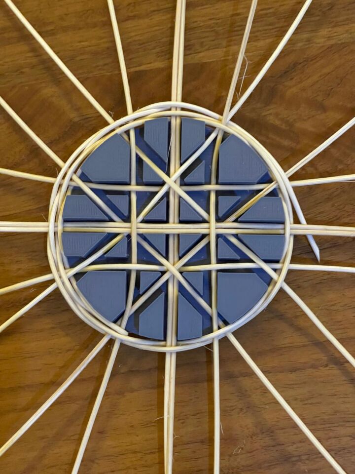 Rattan Örme Kalıbı, Şablon, Pattern, Template Model No -18-