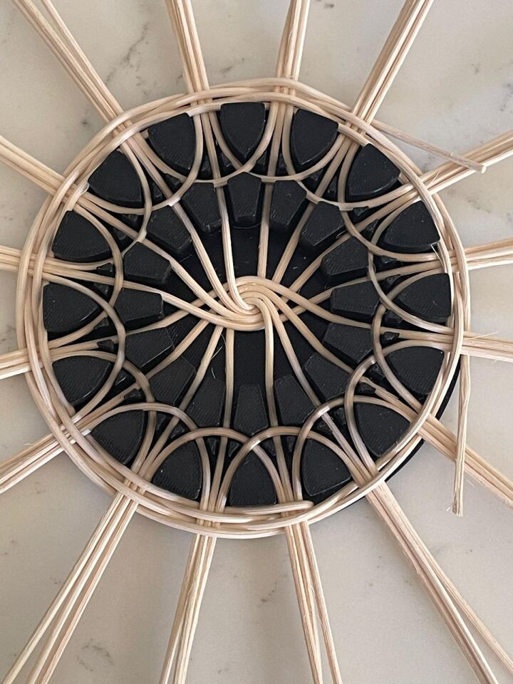 Rattan Örme Desen Kalıbı, Şablon, Pattern, Template Model No -42-
